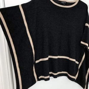 August Silk Sweater Poncho